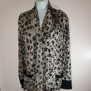 Egy Animal Print Cardigan